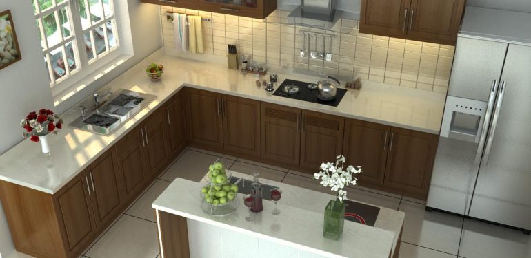 thiết kế nội thất nhà bếp