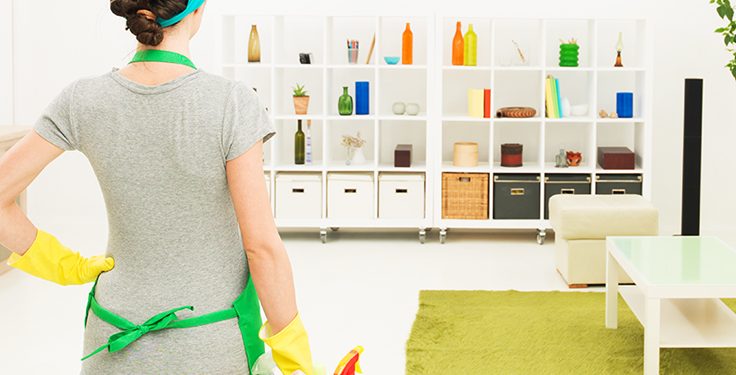các bước có ngôi nhà sạch đẹp