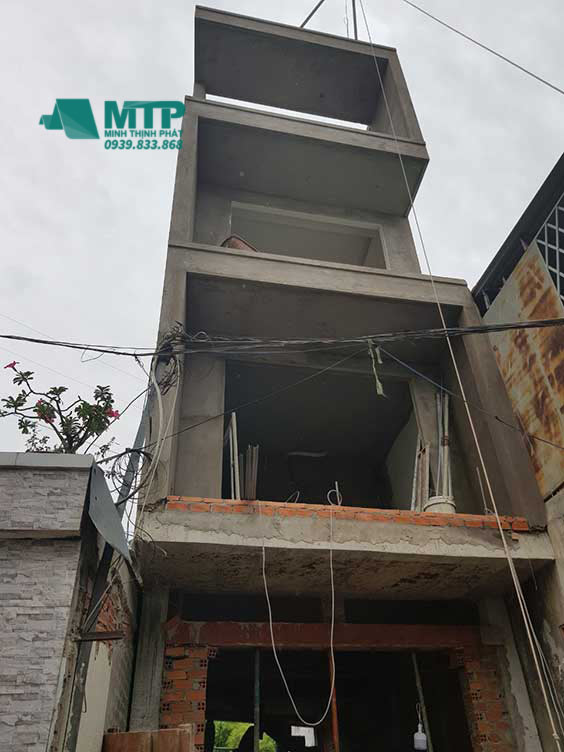 Xây nhà trọn gói 3,5 tầng tại quận Bình Tân TPHCM