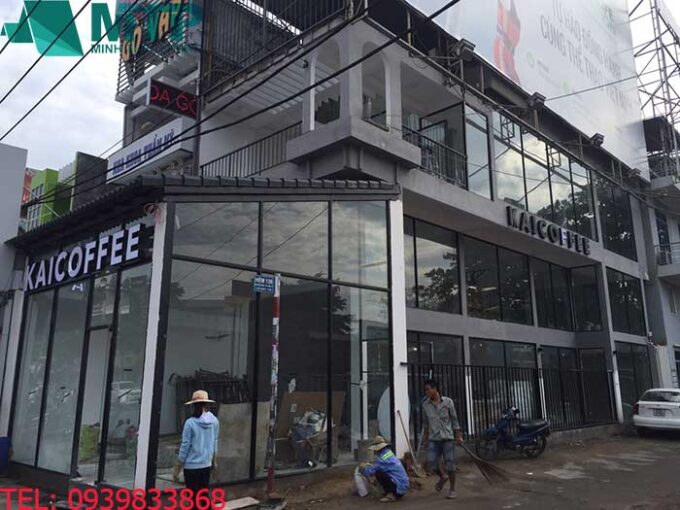 Thi công KAI COFFEE 138 Nguyễn Oanh, Gò Vấp