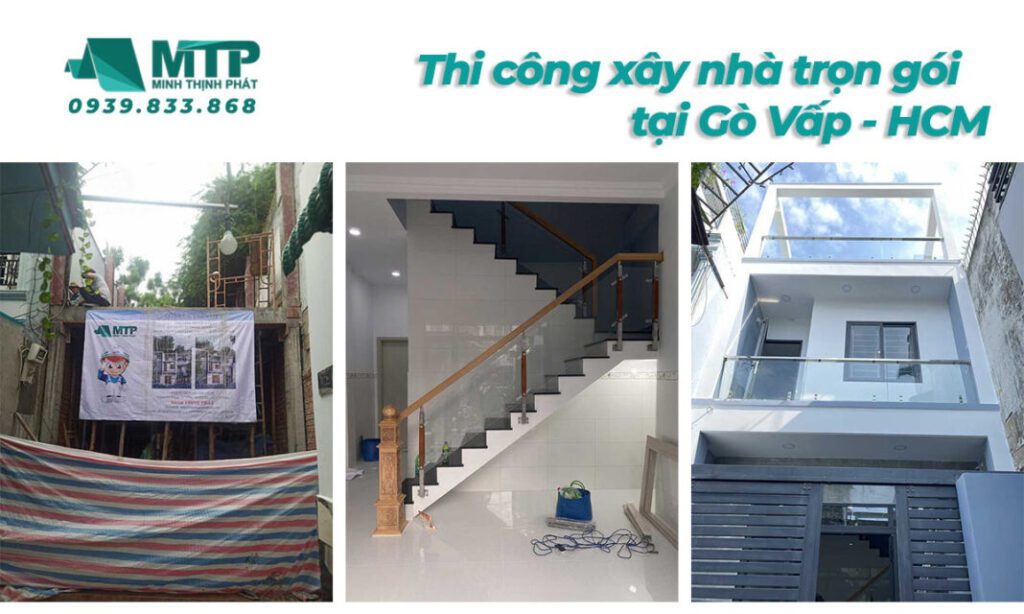 Công trình xây nhà trọn gói Quận Gò Vấp