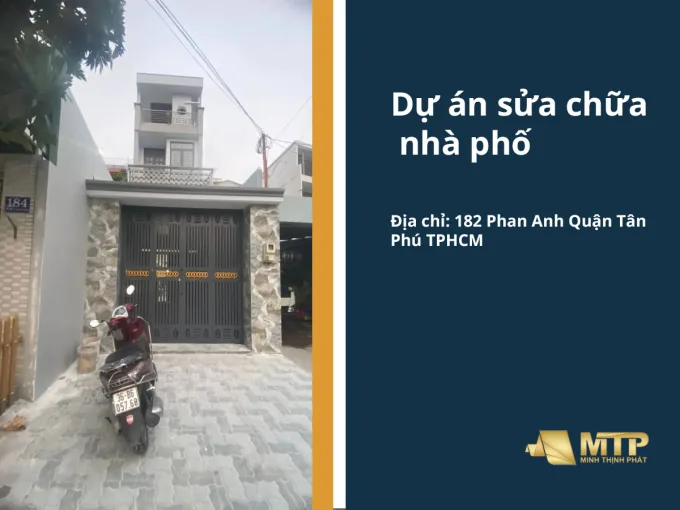 Công trình sửa nhà trọn gói Quận Tân Phú